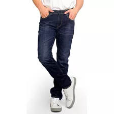 Calça Concept Slim Jeans Cintura Alta Com Zíper Botão Ogochi