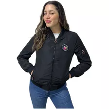 Campera Rompeviento Reversible Bomber Mujer