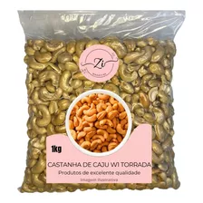 Castanha De Caju Torrada Promoção Pacote 1kg Sem Sal