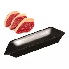 400 Bandeja De Isopor Preta B04 Funda 26x14x2,9cm (1pct)