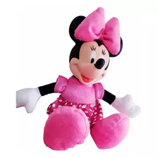 Boneca Minnie Mouse Brinquedo Rosa Fofinha Com Vestido 