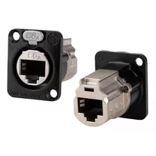 Conector De Panel Cat6 A En Forma De D Neutrik Ne8fdx-y6-b