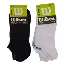 Pack X3 Soquete Hombre Wilson 100% Algodón