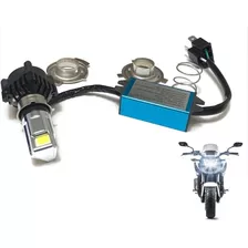 Lampada Farol Led Bi-xenon 8000k - 3000 Lumens - Moto