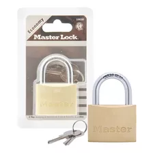 Candado Seguridad Master Lock Bronce 25mm Febo