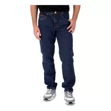 Jean Clasico Hombre Recto Lona Gruesa Talles 38-60 