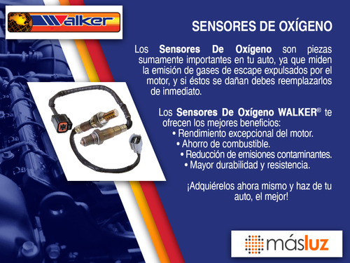 Sensor Ox O2 Despus Cc P/ Saab 900 L4 2.3l 96/98 Walker Foto 8
