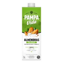 Leche De Almendras Sin Azúcar Pampa Vida X 1 L (8 Un)