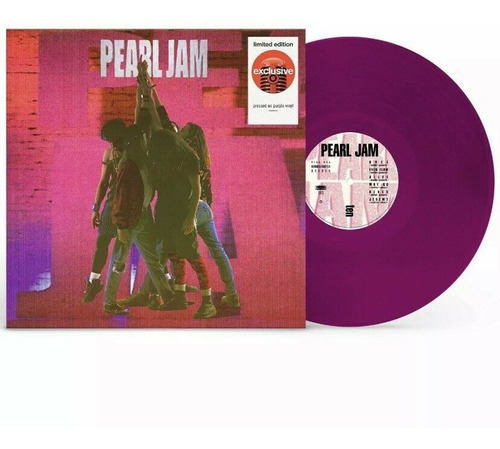 Pearl Jam Ten Lp Purple Target Exclusive Limited Lacrado