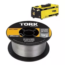 Arame De Solda Mig Para Uso Sem Gás 0,8mm 1kg Super Tork