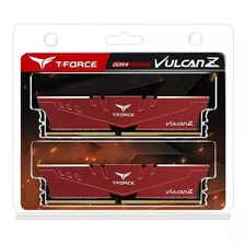 Memoria Ram T-force Vulcan Z Gamer Color Gris 32gb 2 Team Group Tlzgd432g3200hc16cdc01