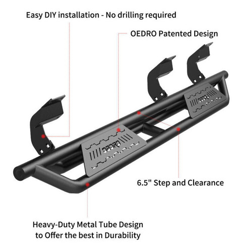 Oedro Side Step For 15-22 Ford F-150 Super Crew Cab Runni S4 Foto 3