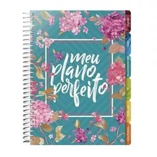 Planner Agenda - Meu Plano Perfeito - Capa Flores 