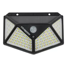 Reflector Solar Led Luz 4w Con Sensor De Movimiento Lusqtoff