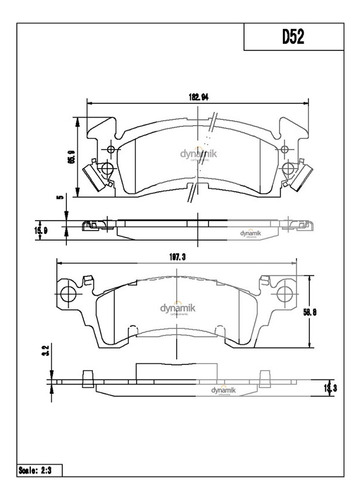 Balatas Semimetalicas Del Chevrolet G20 V6 4.3l 75/93 Foto 2