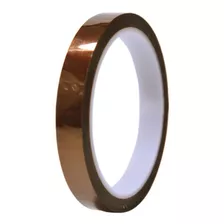 Fita Termica Kapton Alta Temperatura 10mm Rolo 30mts