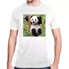 Camiseta Estampa Animais Urso Panda 89