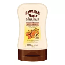 Protector Solar Hawaiian Tropic Fps 50 Sheer Touch En Loción De 120 Ml