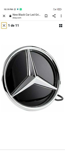 Emblema Led Mercedes Benz A B C Cla Estrella Parrilla  Foto 5
