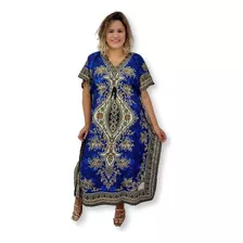 Vestido Indiano Kaftan Indiano Longo Importado Plus Size 228