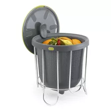 Kitchen Composter-cubo De Silicona Flexible Que Se Invi...