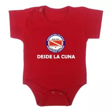 Bodys Para Bebés Argentinos Juniors Rojo Manga Corta Aaaj