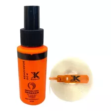 Kit Para Mega Hair Removedor Do K 100ml + Fita De Queratina