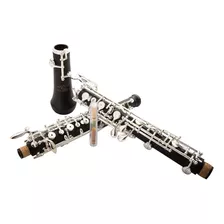 Oboe C Key Cuproníquel Plateado Plata Instrumento Musical De