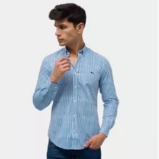 Camisa Harmont & Blaine Azul Ryas