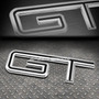 For Mustang/escort Gt 2x Metal Bumper Trunk Grill Emblem Sxd