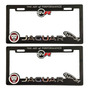 Porta Placas De Metal Modelo Jaguar Cromo (par)