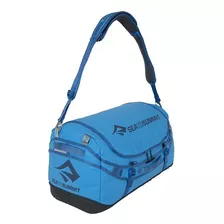 Mala De Viagem Duffle Bag 45l 29cm X 29cm X 58cm Em Nylon Cor Azul