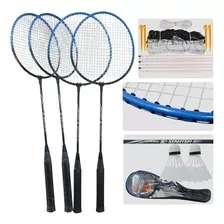 Set De Badminton Raqueta Volantes