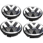 4 Centros Rin Para Volkswagen Vw Virtus T-cross Nivus 56 Mm