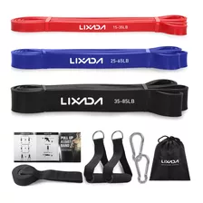 Lixada 3 Packs Pull Up Assist Bandas Set Resistência Loop