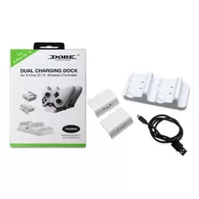 Dock Carregador De Controle Para Xbox One S+2 Bateria 300mah