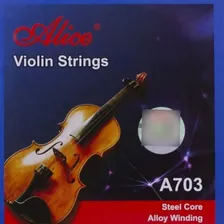 Cuerdas De Violín (alice A703)
