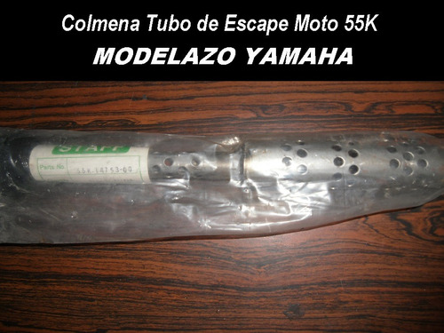 Colmena Tubo De Escape Moto Yamaha Rxz 135 Modelazo 55k  