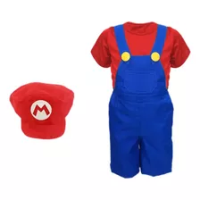 Fantasia Infantil Super Mario Bros / Luigi Menino Premium