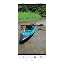 Kayak De Pesca Como Nuevo. 3. 10 Metros Largo, Porta Cañas, 