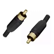 Conector Terminal Tipo Rca Macho Pack 2 Unidades Ma-5951