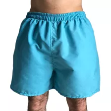 Short Tactel Masculino Com Elástico E Bolsos