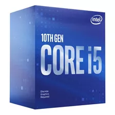 Procesador Gamer Intel Core I5-10400 Bx8070110400 De 6 Núcleos Y 4.3ghz De Frecuencia Con Gráfica Integrada