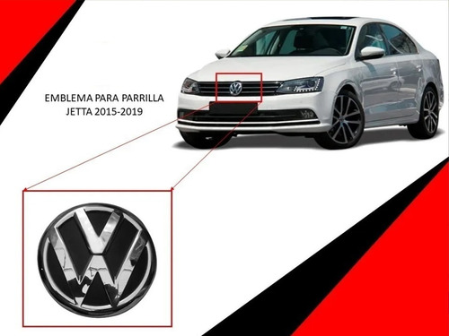 Emblema Para Parilla Volkswagen Jetta 2015-2019 Foto 5