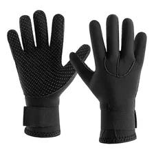 Guantes Neopreno Con Buceo Calidos Resitentes Ajustables 3mm