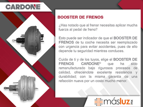 1- Booster Frenos Chevrolet Cruze 2016/2019 Cardone Reman Foto 7