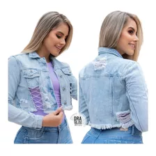 Chaquéta Jeans Dama Colombiana