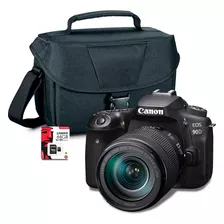 Combo 79 Eos 90d Ef-s 18-135mm + Memoria Sd 64gb + Estuche