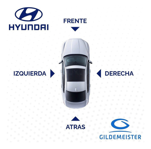 Emblema Hyundai Delantero Para Hyundai Accent Rb 12-15 Foto 7