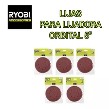 Lijas Para Lijadora Orbital 5 Pulgadas 